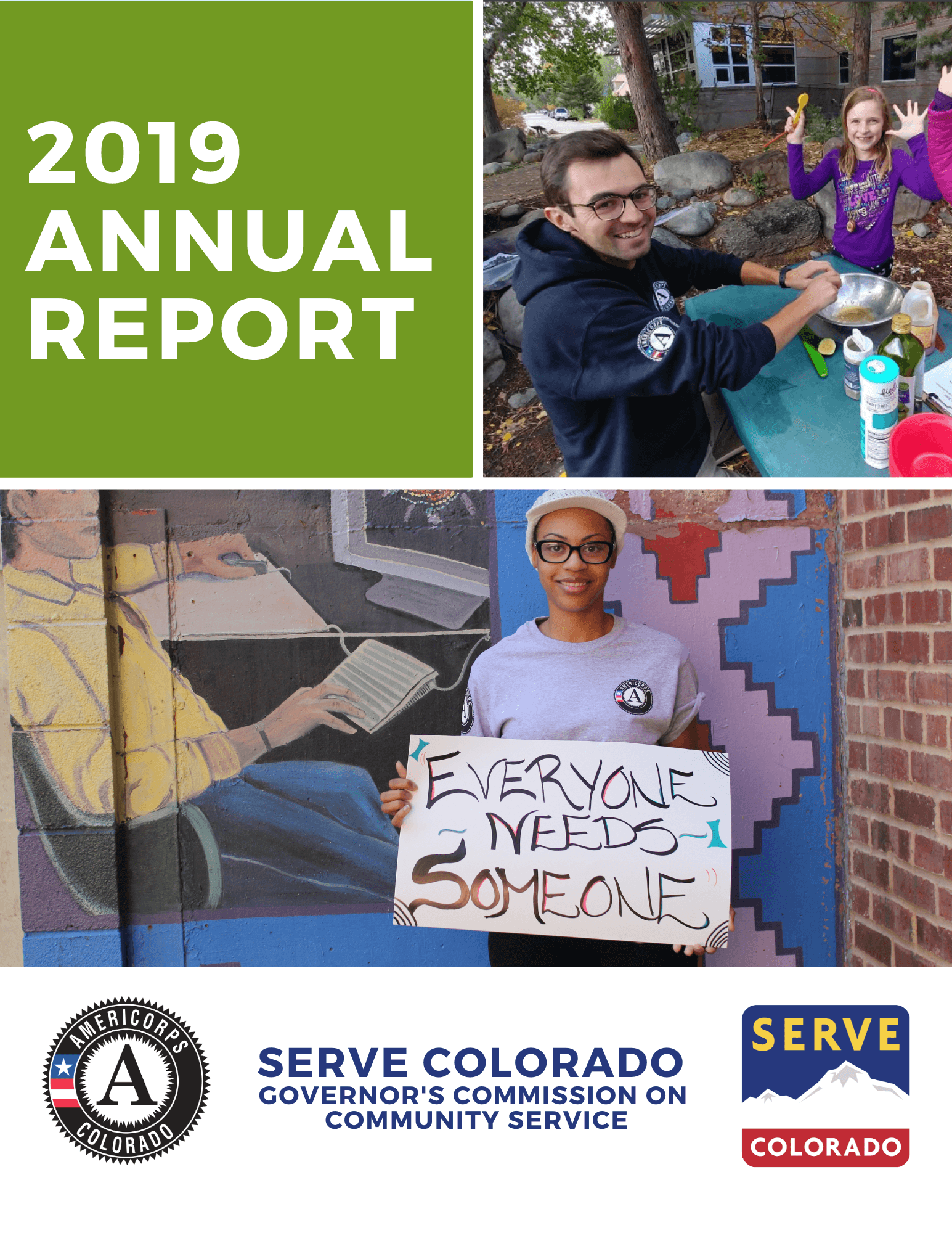 2019 Annual Report cover page